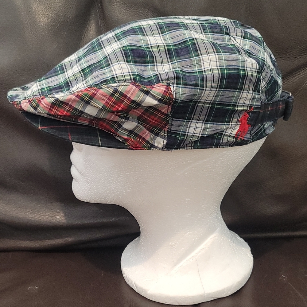 Polo by Ralph Lauren Multicolor Plaid Cap
